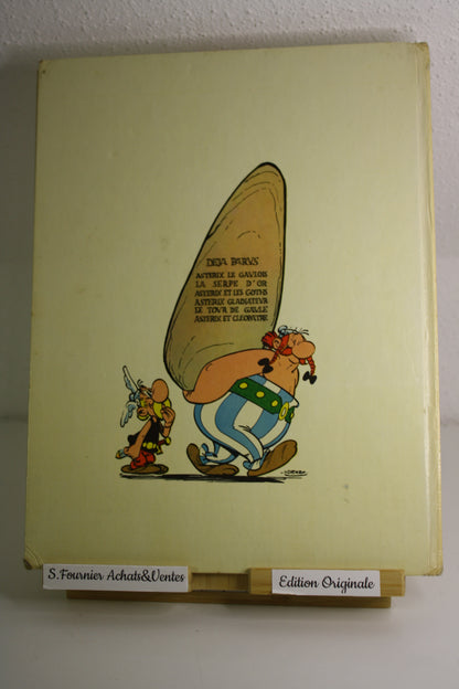 Astérix et Cléopâtre – Astérix – Goscinny Uderzo – Dargaud – Réédition – 1965