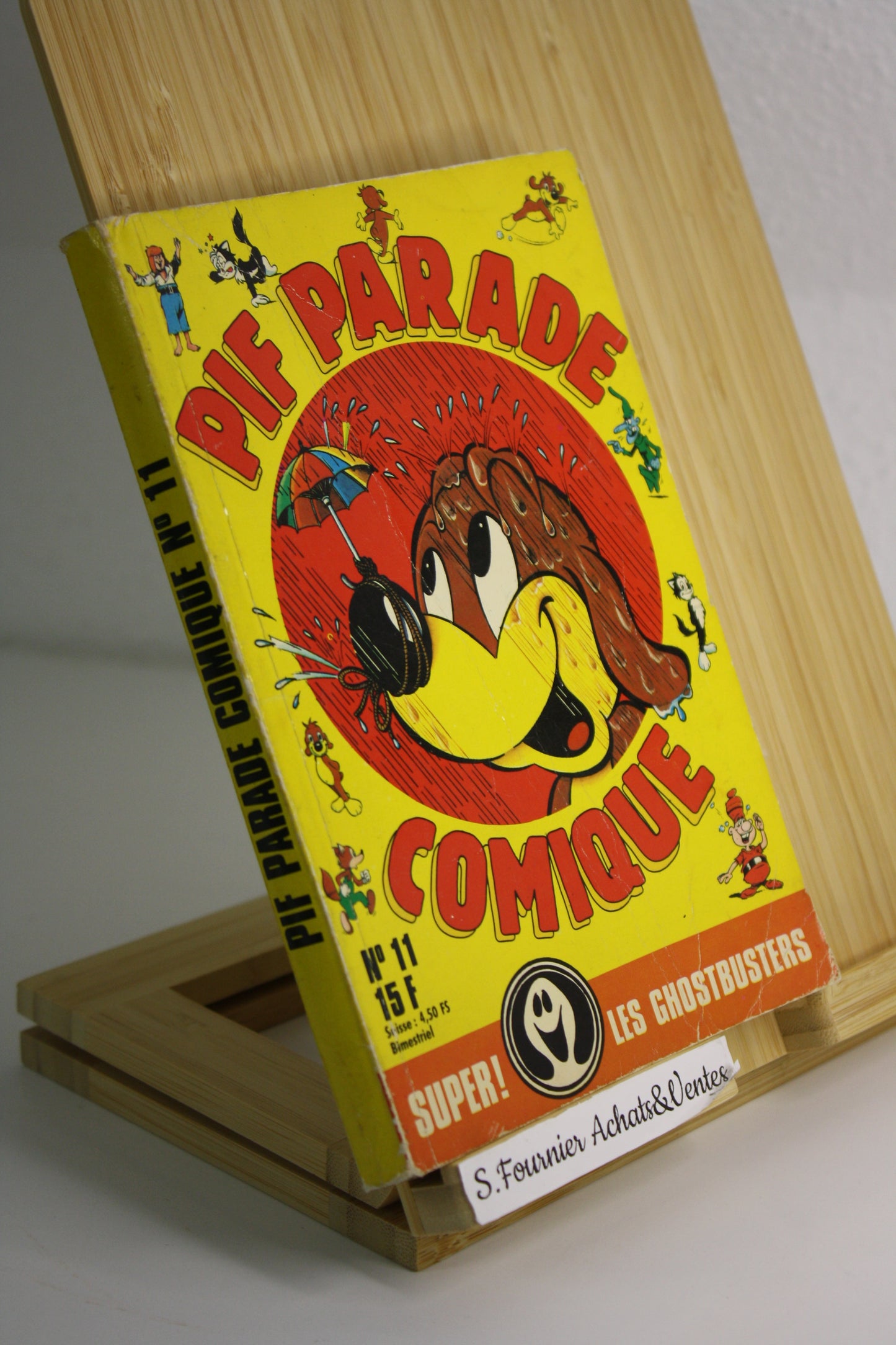 La mémoire de l’eau – Pif Parade Comique, 2ème série – Collectif – VMS Production - Périodique – 1989