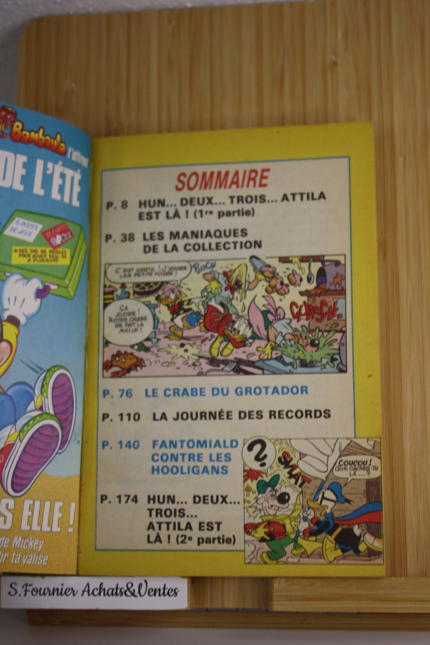 Hun…Deux…Trois Attila est là – Mickey Parade – Collectif – Disney  Hachette Presse - Périodique – 1991