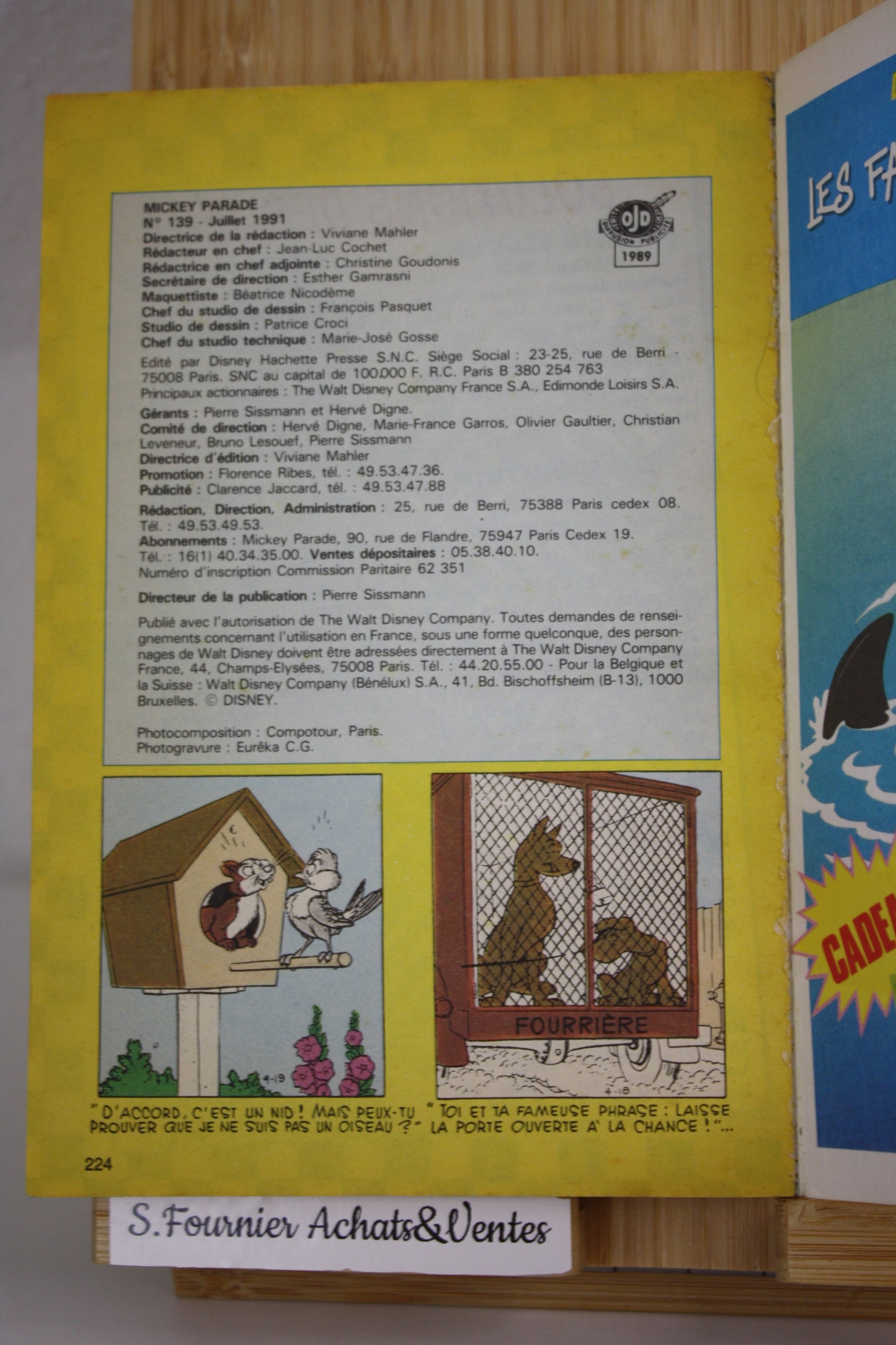 Hun…Deux…Trois Attila est là – Mickey Parade – Collectif – Disney  Hachette Presse - Périodique – 1991