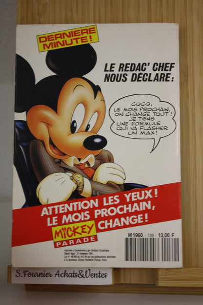 Hun…Deux…Trois Attila est là – Mickey Parade – Collectif – Disney  Hachette Presse - Périodique – 1991