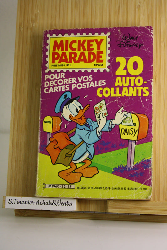 Le magicien de Donaldville – Mickey Parade – Collectif – SNEF – Périodique – 1982