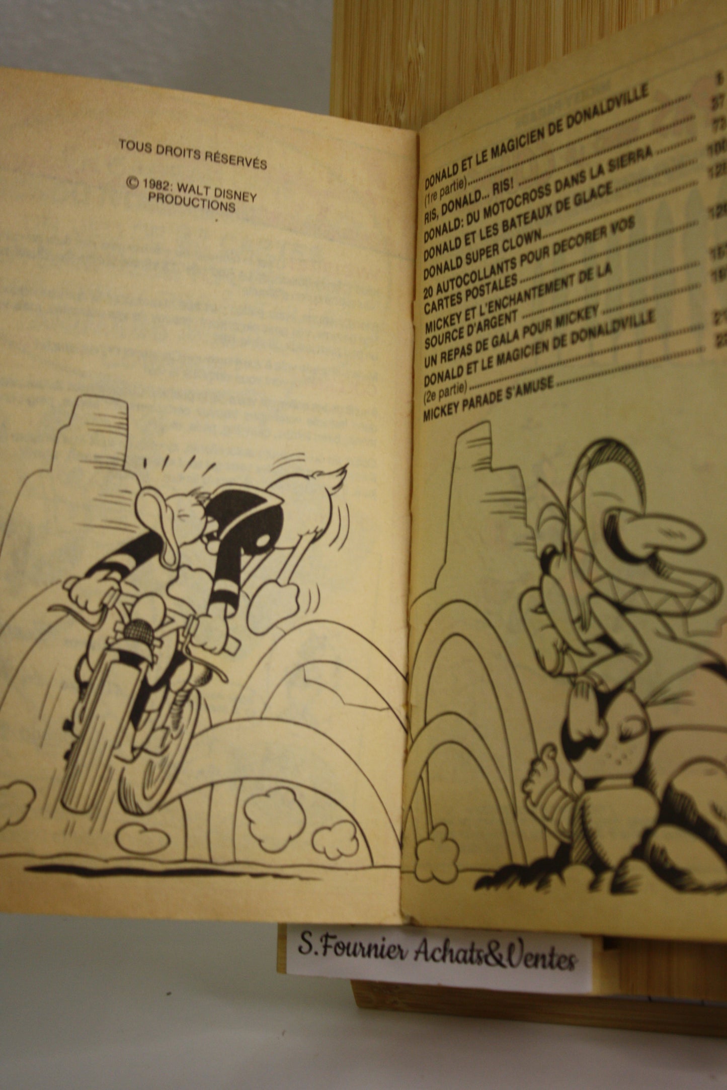 Le magicien de Donaldville – Mickey Parade – Collectif – SNEF – Périodique – 1982