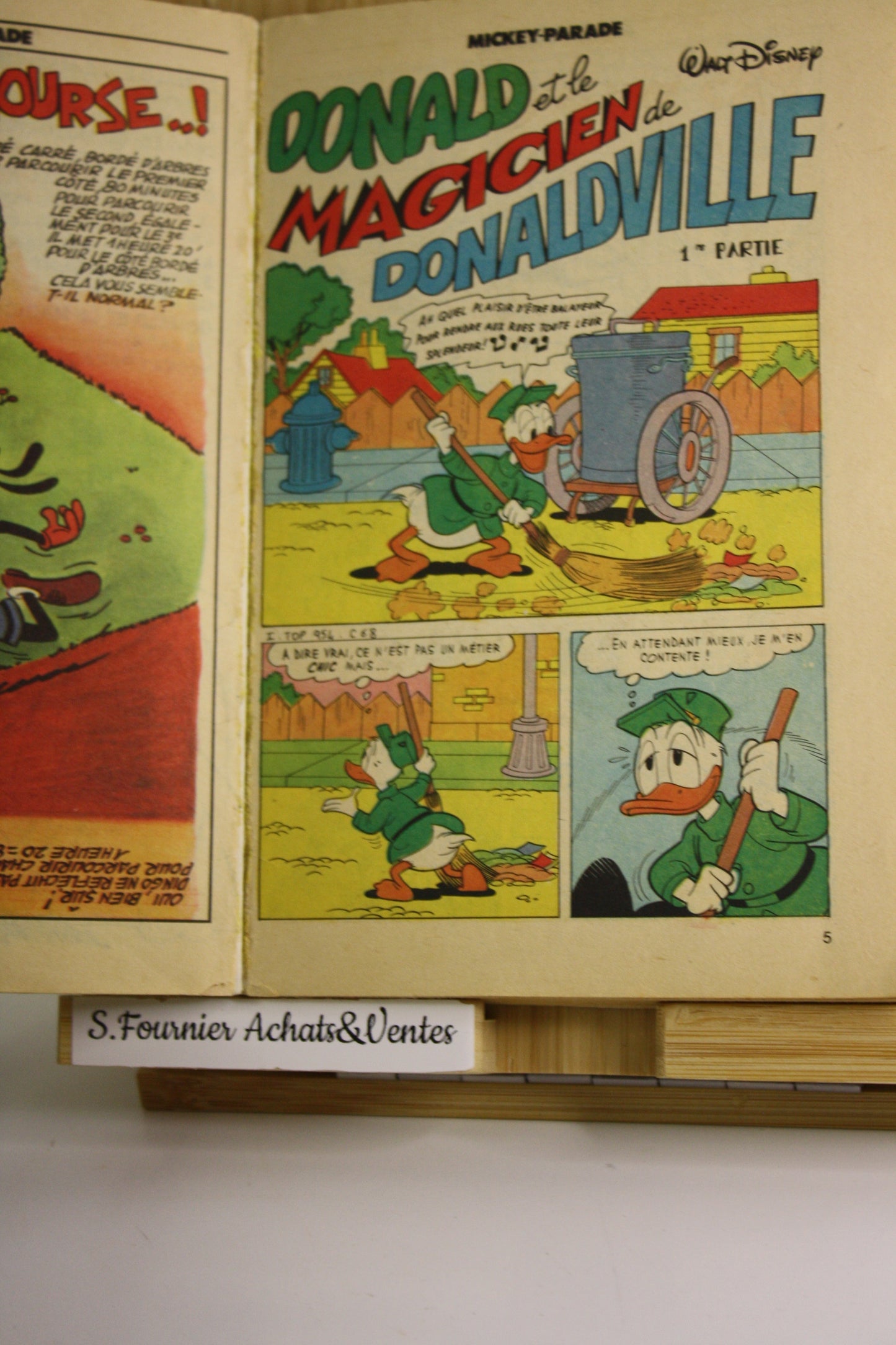 Le magicien de Donaldville – Mickey Parade – Collectif – SNEF – Périodique – 1982