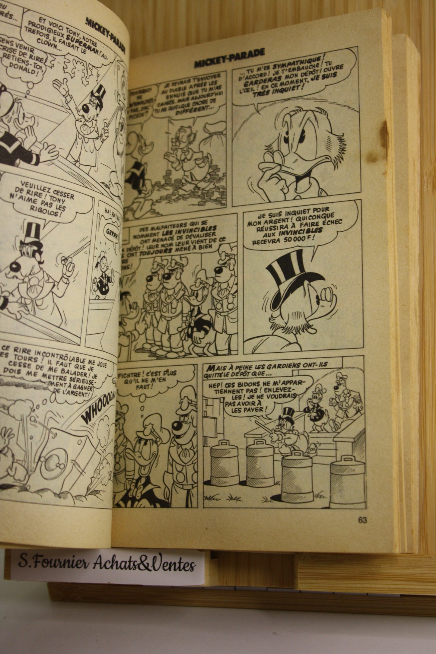 Le magicien de Donaldville – Mickey Parade – Collectif – SNEF – Périodique – 1982