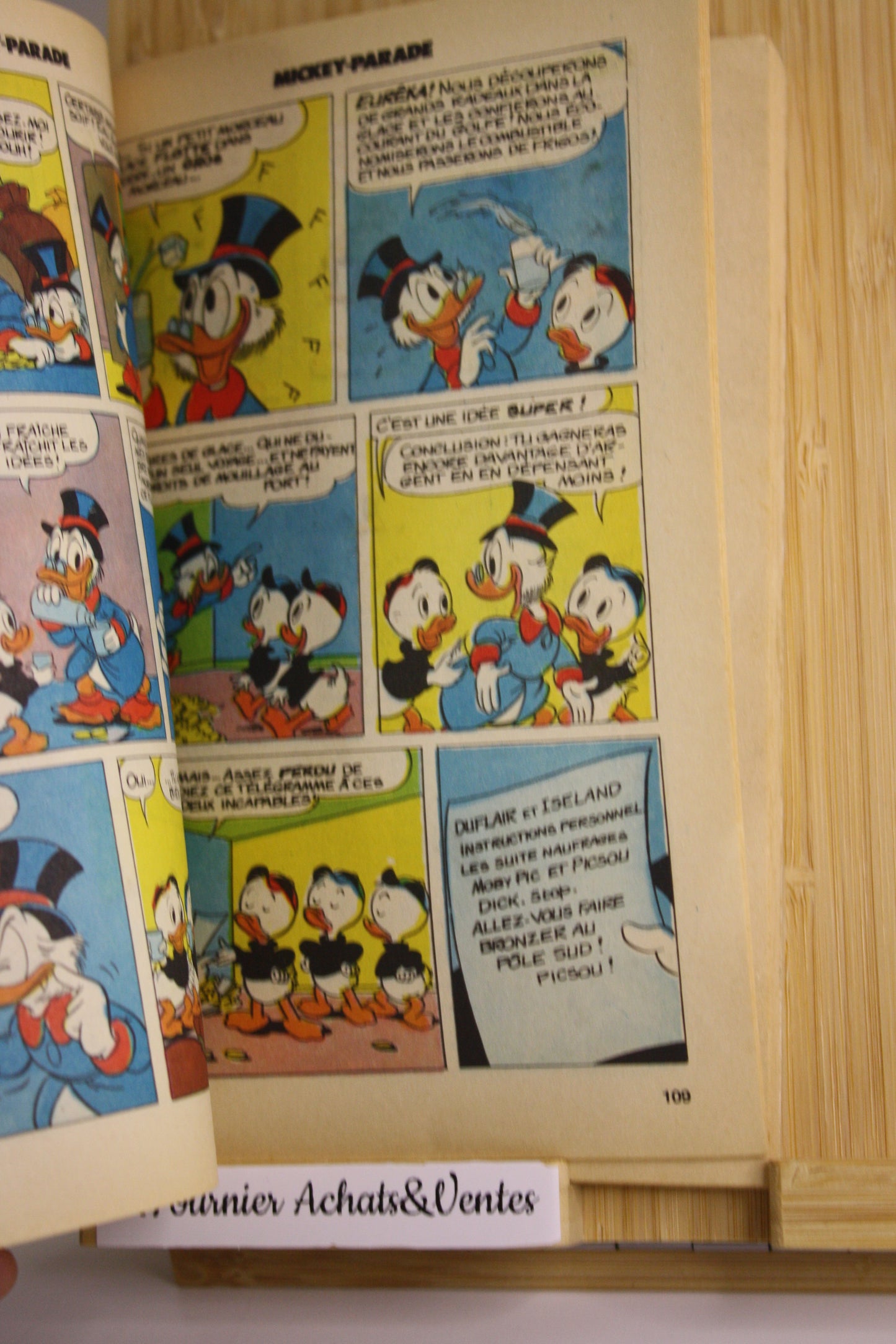 Le magicien de Donaldville – Mickey Parade – Collectif – SNEF – Périodique – 1982