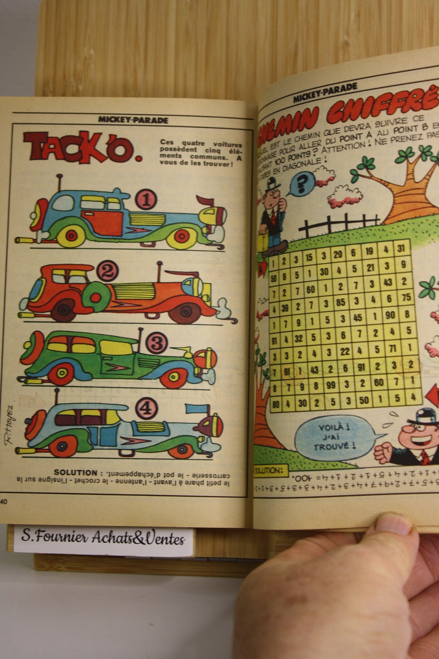 Le magicien de Donaldville – Mickey Parade – Collectif – SNEF – Périodique – 1982