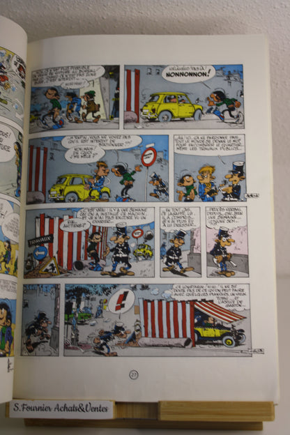 Gaston fou de bus – Gaston – Franquin – Edition KIS.S – Publicitaire – 1987