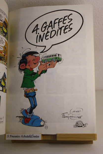 Gaston fou de bus – Gaston – Franquin – Edition KIS.S – Publicitaire – 1987