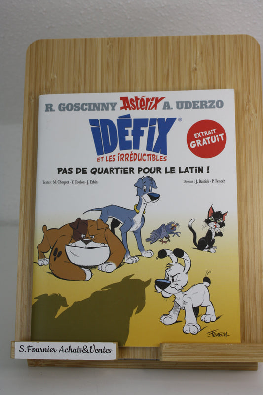 Extrait CNL de pas de quartier pour le latin – Idéfix et Les irréductibles – Choquet Coulon Erbin – Edition Albert René CNL – Publicitaire – 2022