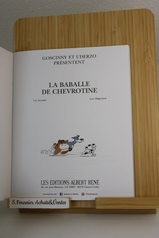 Extrait CNL de pas de quartier pour le latin – Idéfix et Les irréductibles – Choquet Coulon Erbin – Edition Albert René CNL – Publicitaire – 2022