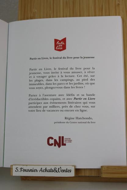 Extrait CNL de pas de quartier pour le latin – Idéfix et Les irréductibles – Choquet Coulon Erbin – Edition Albert René CNL – Publicitaire – 2022