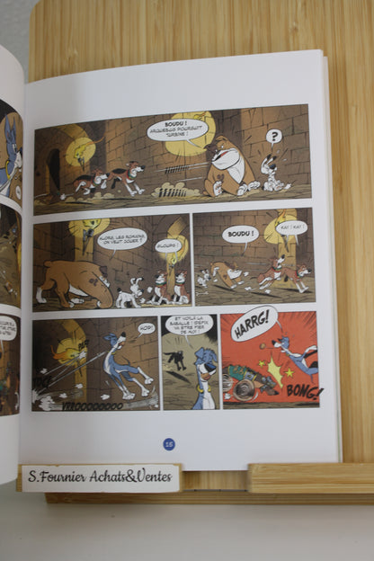 Extrait CNL de pas de quartier pour le latin – Idéfix et Les irréductibles – Choquet Coulon Erbin – Edition Albert René CNL – Publicitaire – 2022