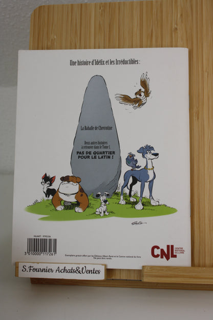 Extrait CNL de pas de quartier pour le latin – Idéfix et Les irréductibles – Choquet Coulon Erbin – Edition Albert René CNL – Publicitaire – 2022