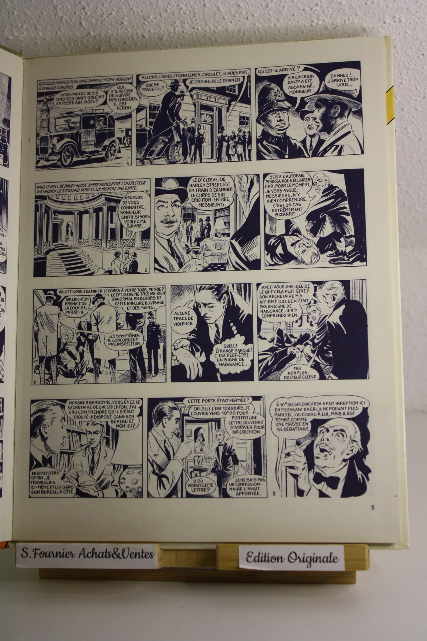 Le maitre du monde  – Dr Fu-Manchu – Bressy – Bd Hacette Bande cahmois – EO – 1975