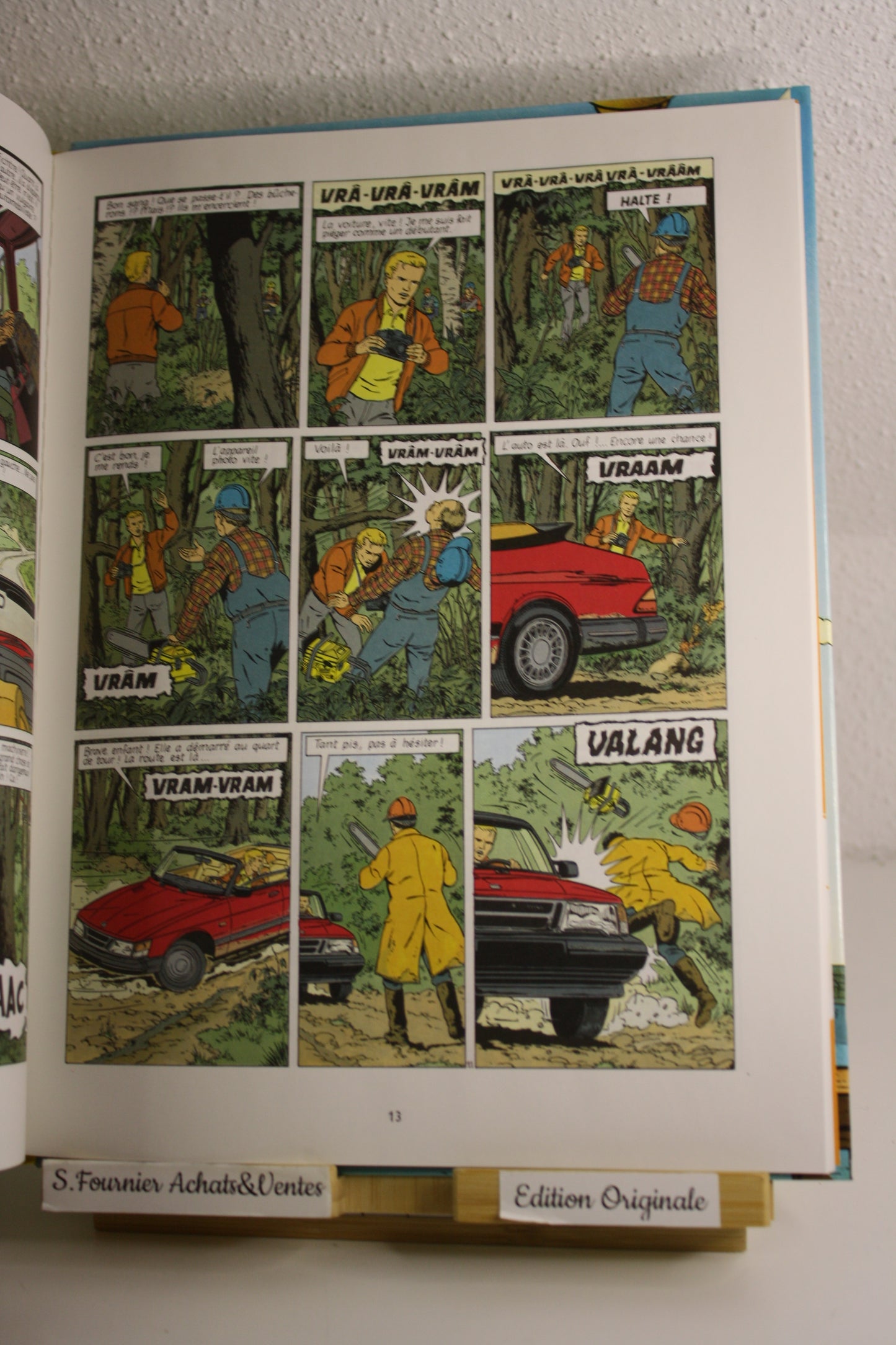 La cible – Lefranc – Martin Chaillet – Casterman – EO – 1989