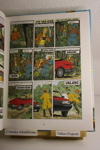 La cible – Lefranc – Martin Chaillet – Casterman – EO – 1989