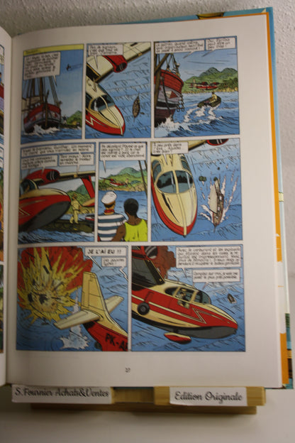 La cible – Lefranc – Martin Chaillet – Casterman – EO – 1989