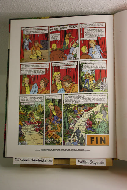 La cible – Lefranc – Martin Chaillet – Casterman – EO – 1989