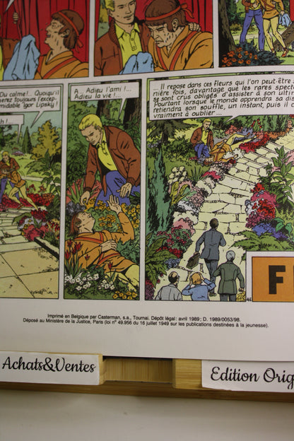 La cible – Lefranc – Martin Chaillet – Casterman – EO – 1989