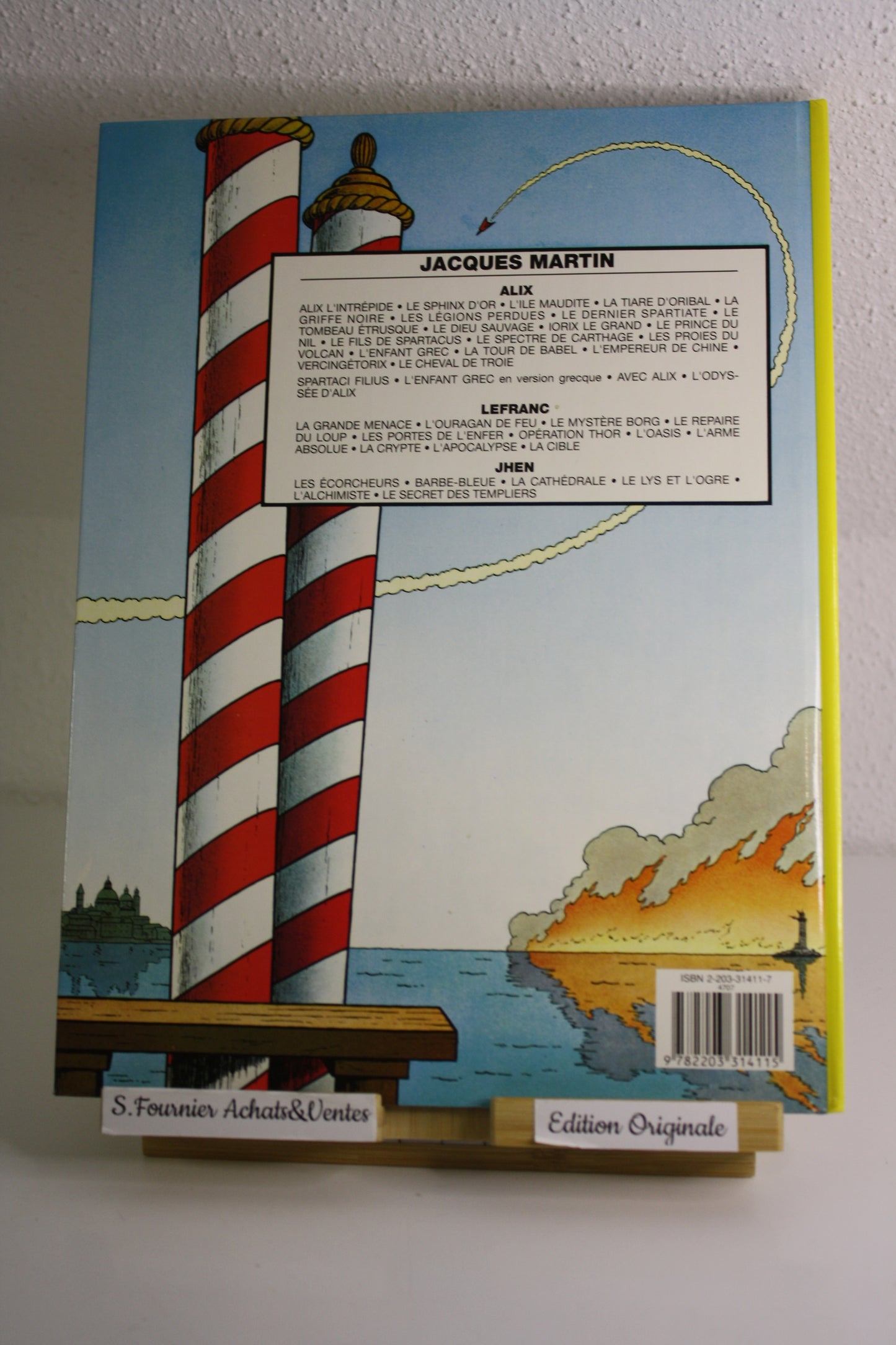 La cible – Lefranc – Martin Chaillet – Casterman – EO – 1989