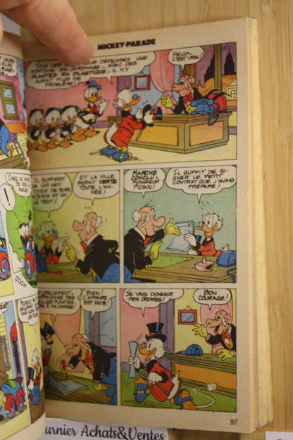 La police s’humanoïde – Mickey Parade – Collectif – Edimonde Loisir – Périodique – 1989