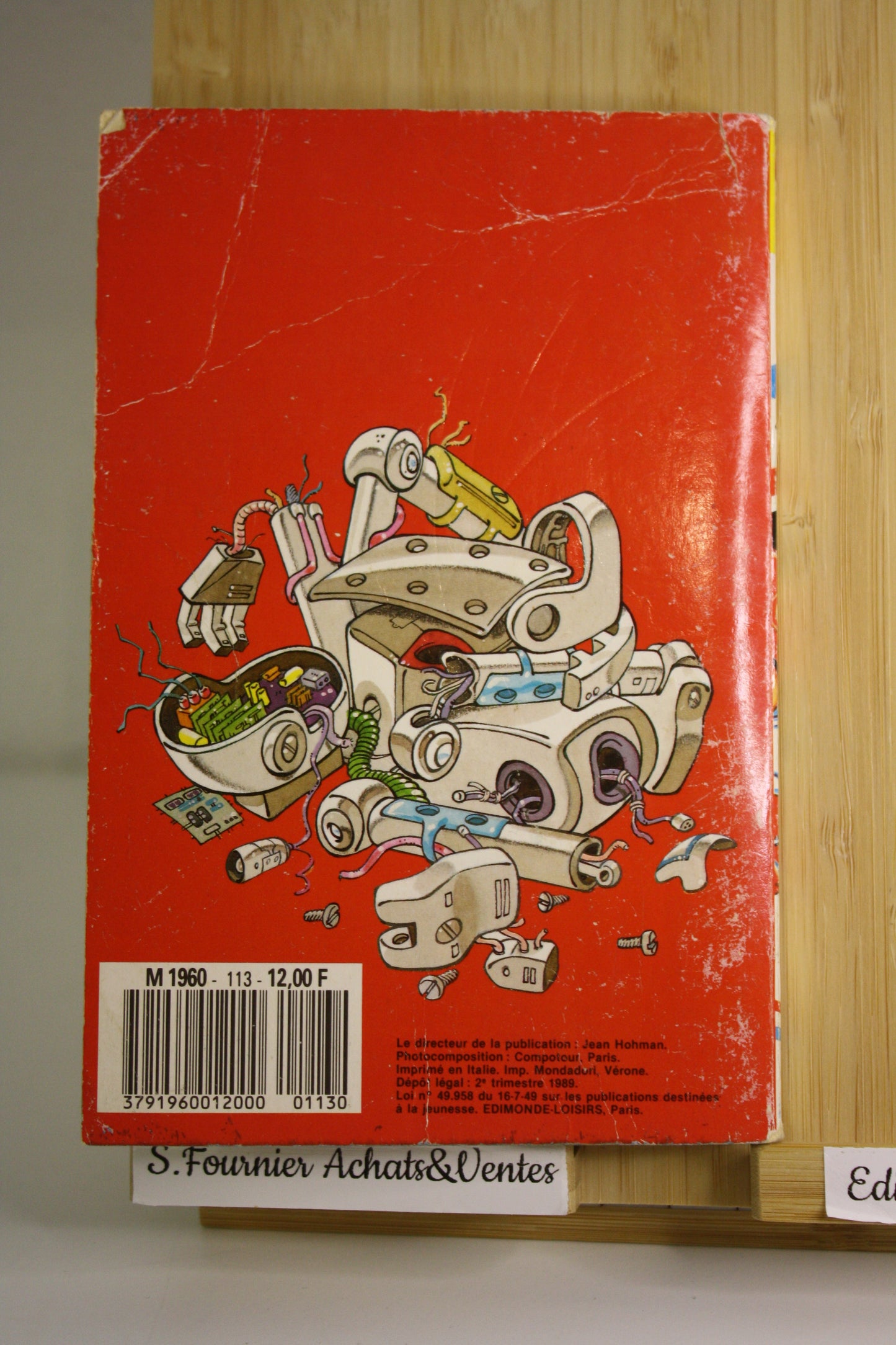 La police s’humanoïde – Mickey Parade – Collectif – Edimonde Loisir – Périodique – 1989