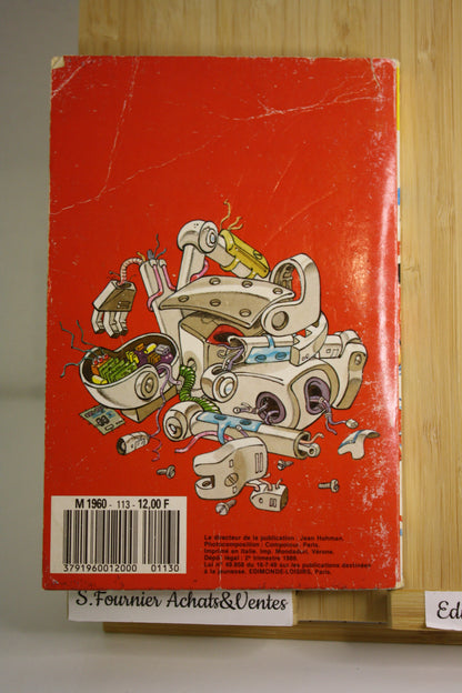 La police s’humanoïde – Mickey Parade – Collectif – Edimonde Loisir – Périodique – 1989