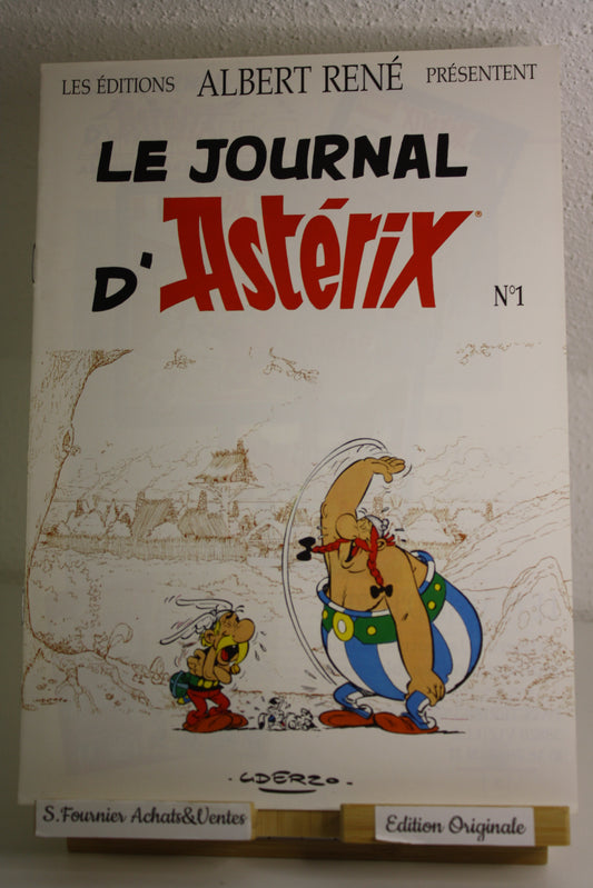 Le journal d’Astérix n°1 – Astérix –Uderzo – Edition Albert René – Périodique – 1991
