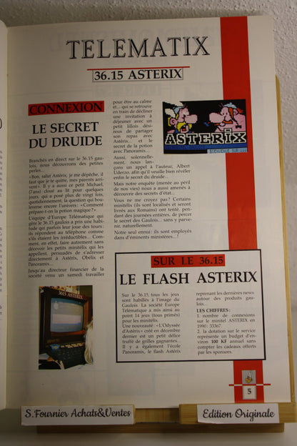 Le journal d’Astérix n°1 – Astérix –Uderzo – Edition Albert René – Périodique – 1991