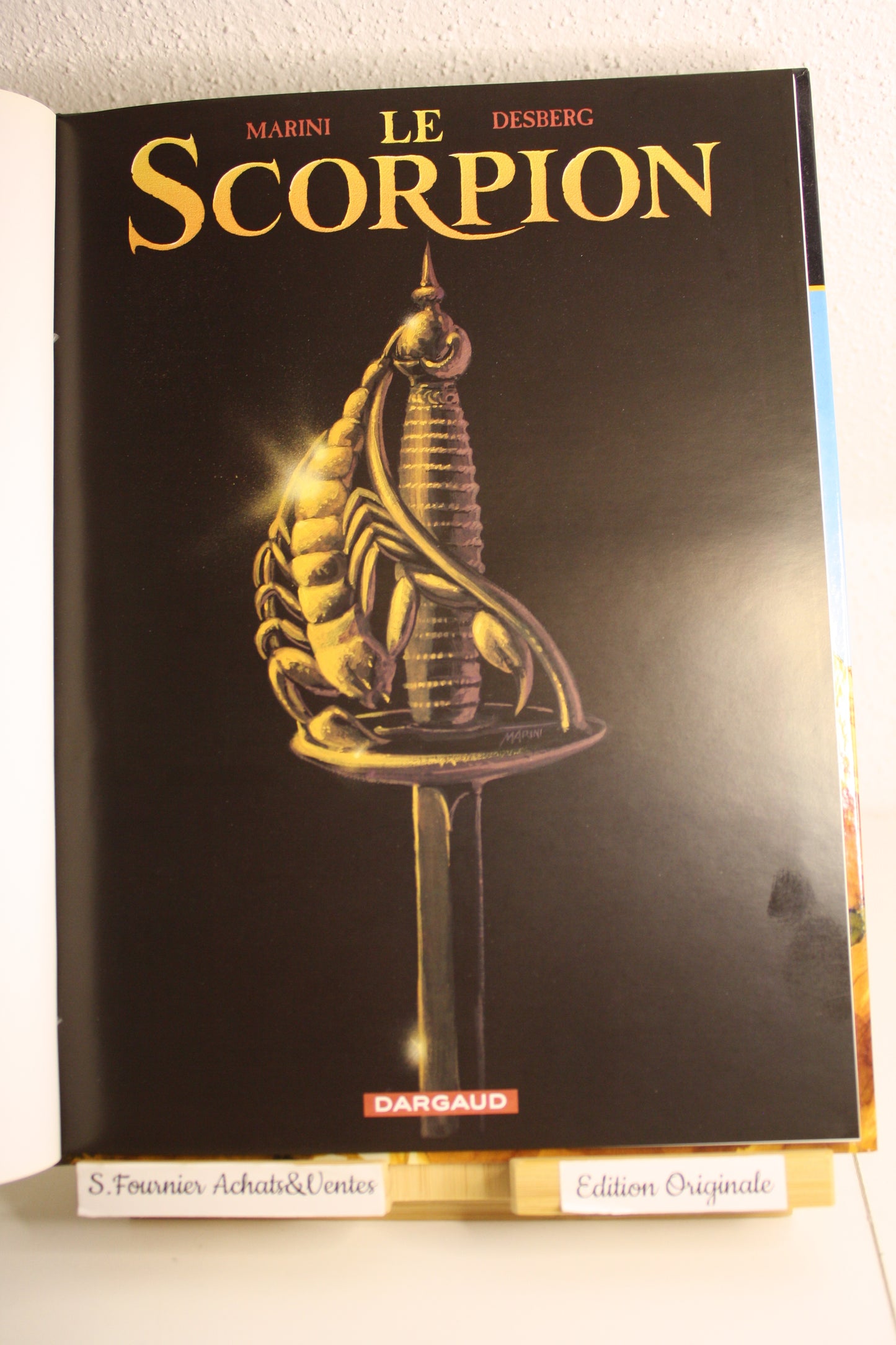 La vallée sacrée 5 – Le Scorpion – Marini Desberg – Dargaud – EO – 2004