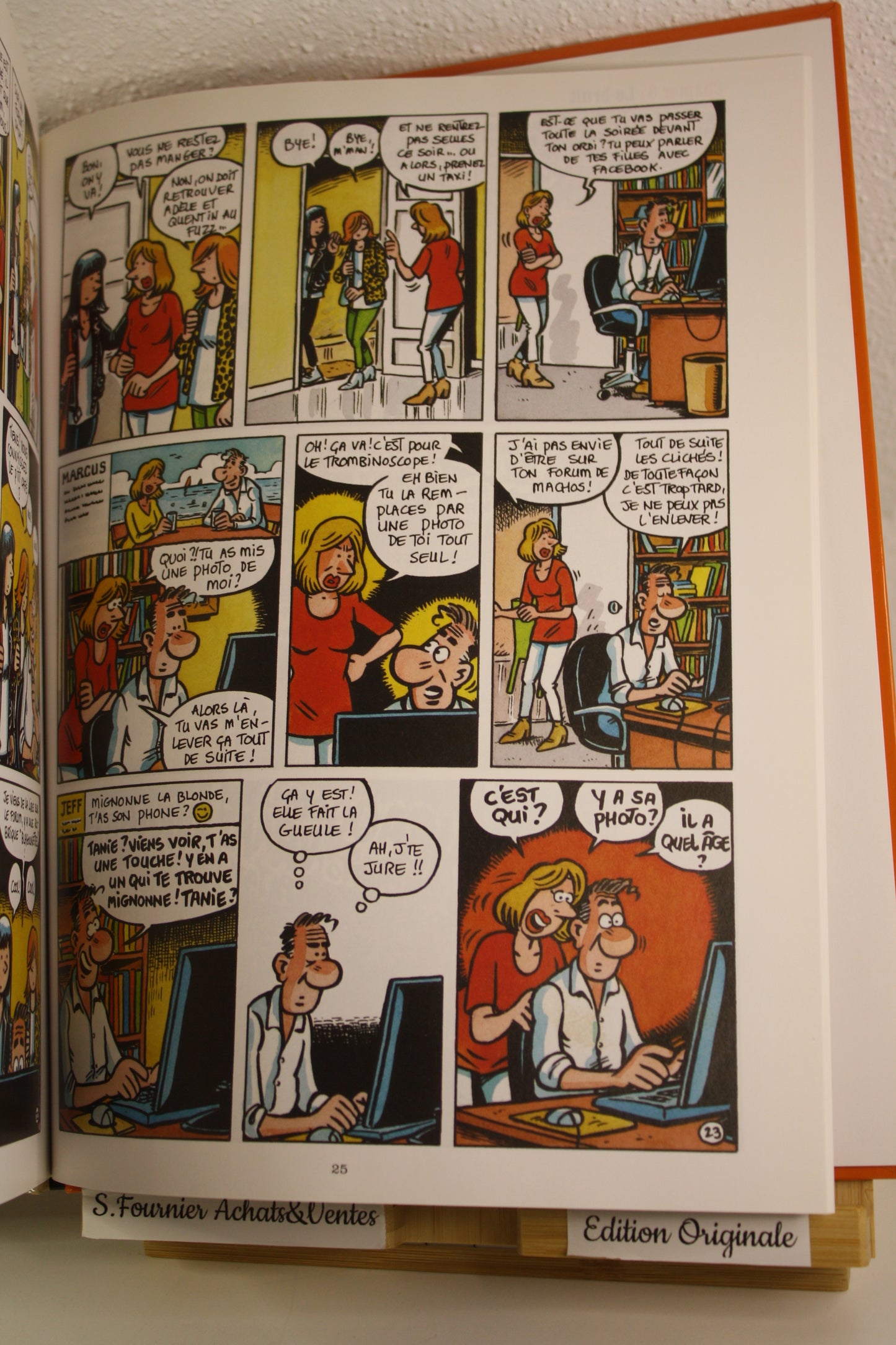 La vie est trop courte – Je veux une Harley – Margelin Cuadrado – Fluide Glacial – EO – 2012