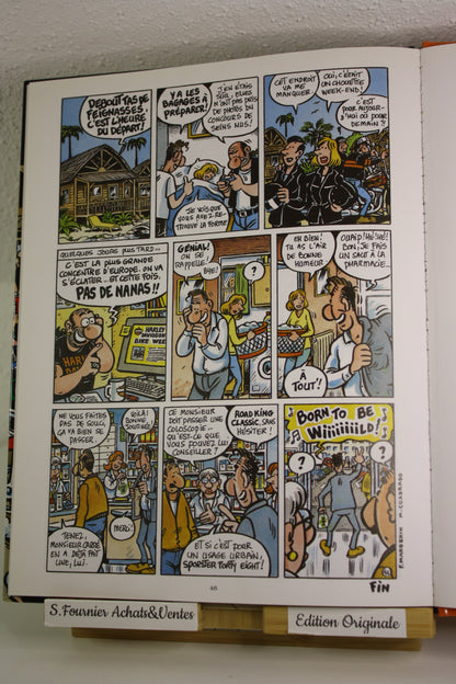 La vie est trop courte – Je veux une Harley – Margelin Cuadrado – Fluide Glacial – EO – 2012