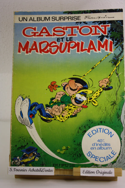 Un album surprise – Gaston Marsupilami – Franquin – Dupuis – EO – 1978