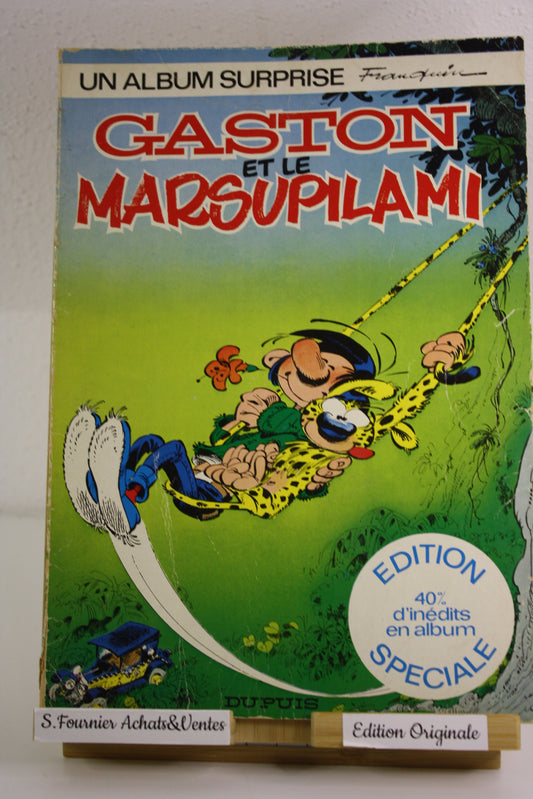 Un album surprise – Gaston Marsupilami – Franquin – Dupuis – EO – 1978