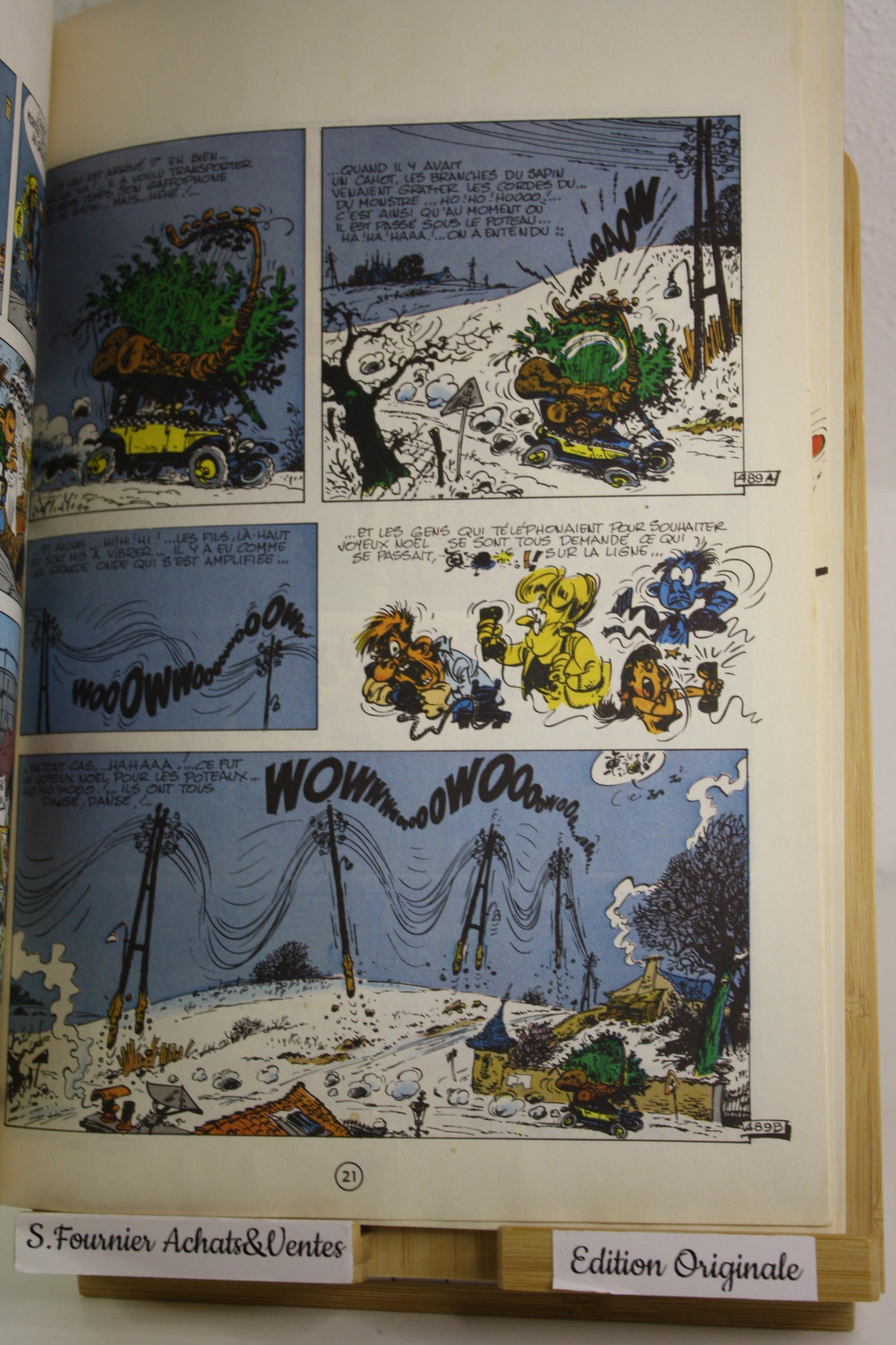 Un album surprise – Gaston Marsupilami – Franquin – Dupuis – EO – 1978