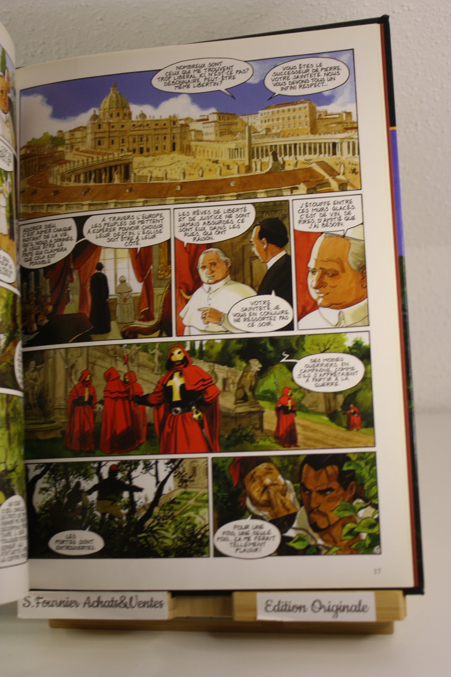 Le secret du pape 5 – Le Scorpion – Marini Desberg – Dargaud – EO – 2001 - Abimé