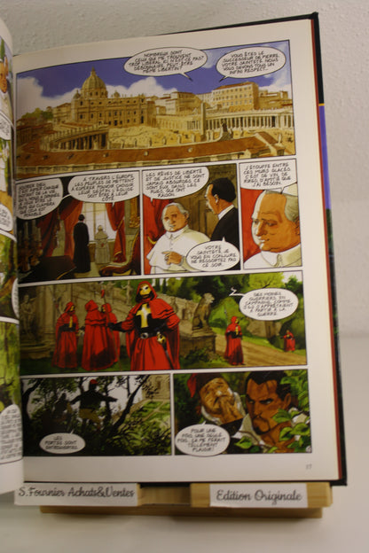 Le secret du pape 5 – Le Scorpion – Marini Desberg – Dargaud – EO – 2001 - Abimé