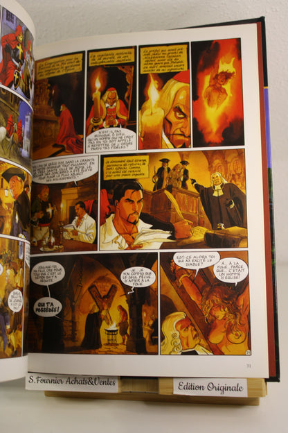 Le secret du pape 5 – Le Scorpion – Marini Desberg – Dargaud – EO – 2001 - Abimé