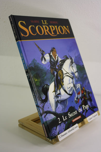 Le secret du pape 5 – Le Scorpion – Marini Desberg – Dargaud – EO – 2001 - Abimé