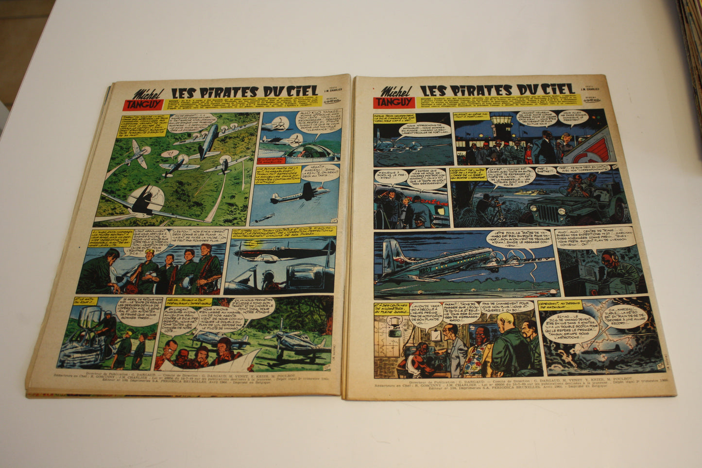 Magazine de Février et Avril 1966 – Pilote Journal d’Astérix – Multiple – Dargaud – Périodique – 1966