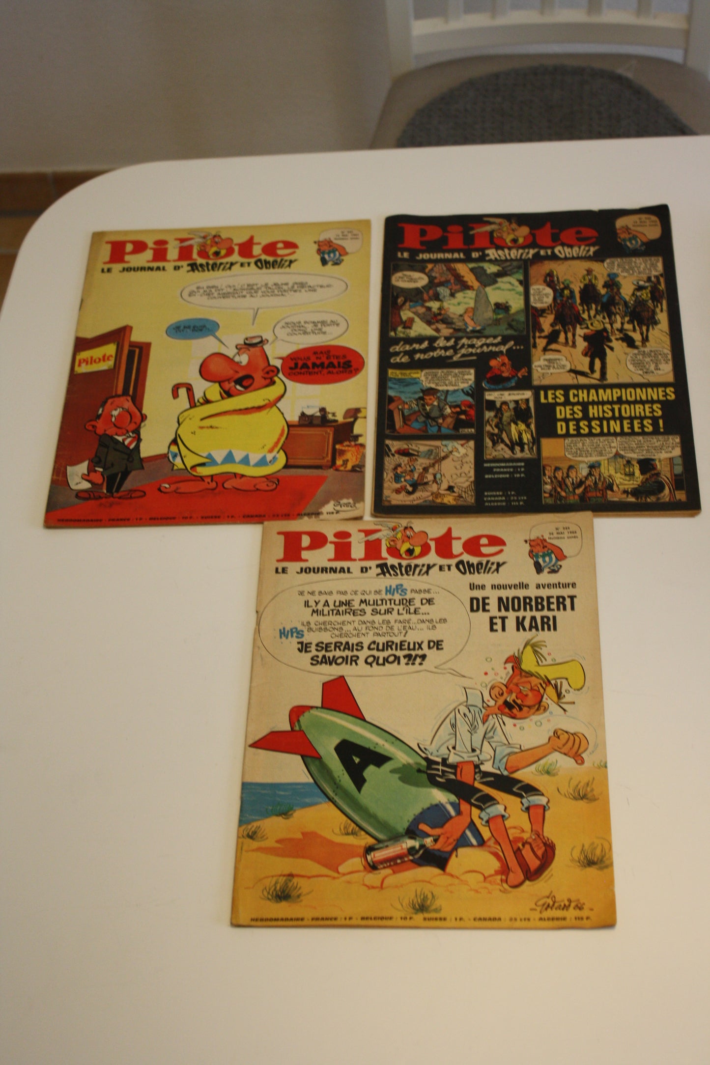 Magazine de mai 1966 – Pilote Journal d’Astérix – Multiple – Dargaud – Périodique – 1966