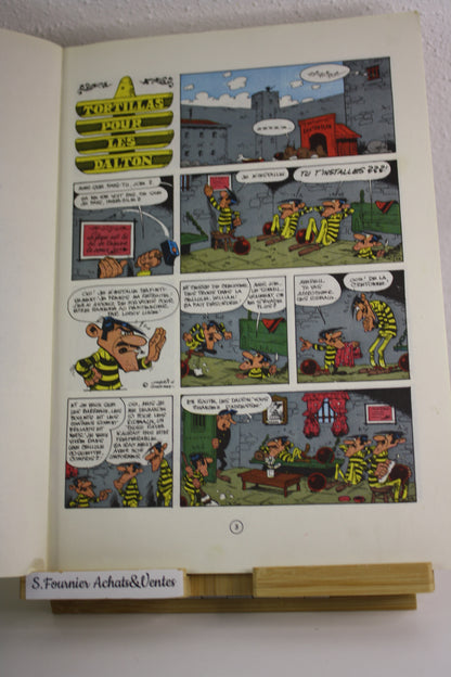 Tortilla pou les daltons – Lucky Luke – Morris – Dupuis – Réédition – 1970 -
