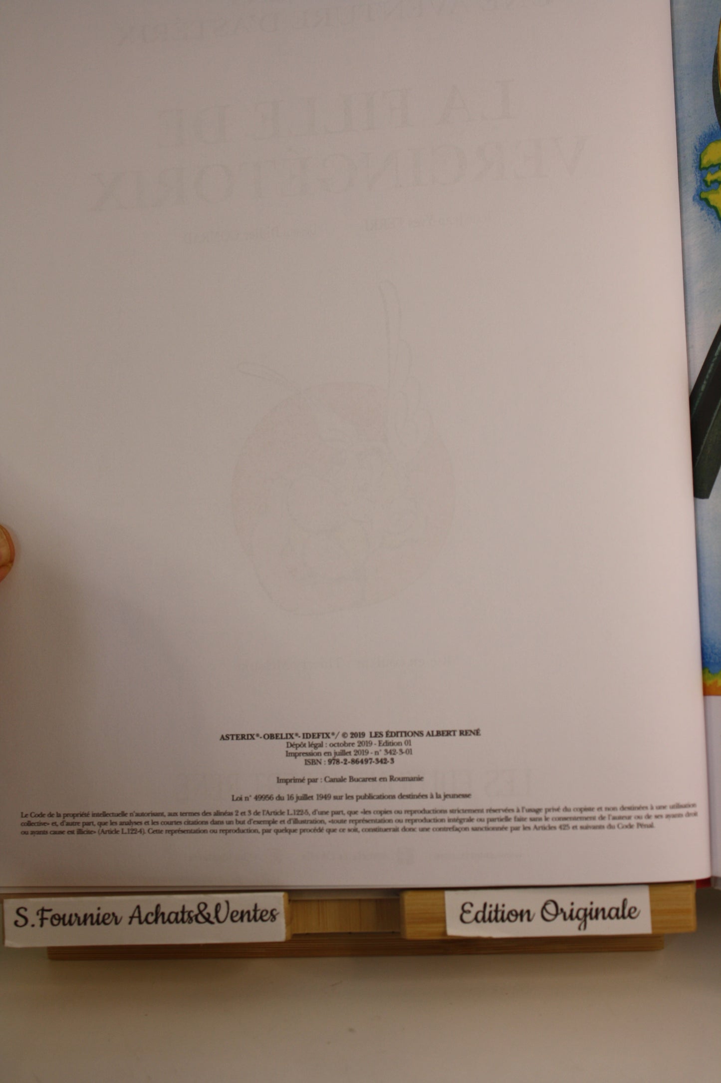 La fille de Vercingétorix – Astérix – Ferri Conrad - Albert René - EO – 2019