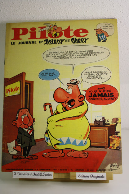 Magazine de mai 1966 – Pilote Journal d’Astérix – Multiple – Dargaud – Périodique – 1966