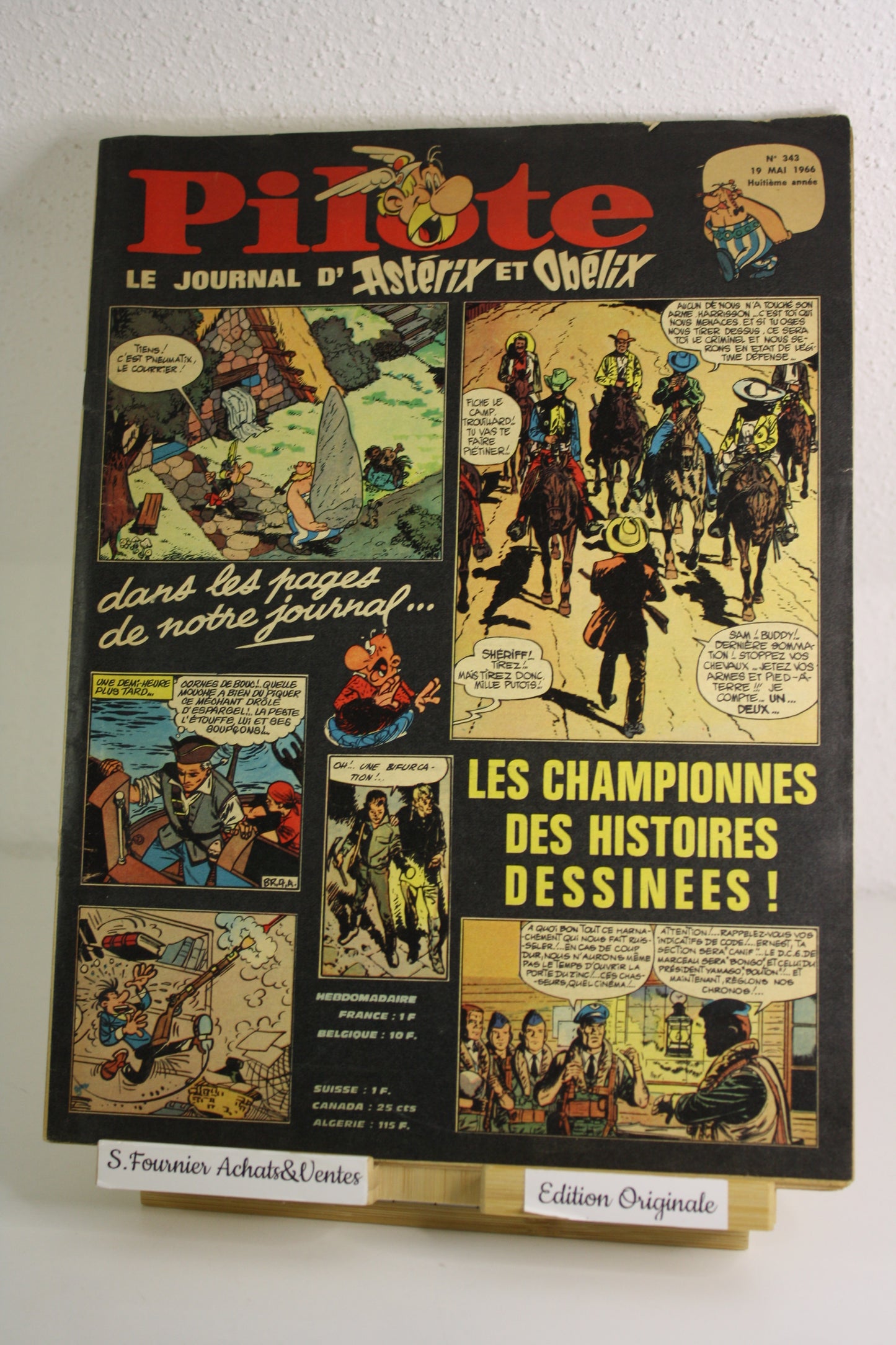 Magazine de mai 1966 – Pilote Journal d’Astérix – Multiple – Dargaud – Périodique – 1966