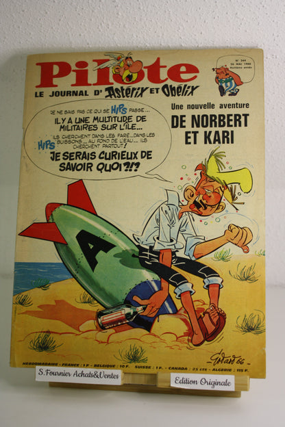 Magazine de mai 1966 – Pilote Journal d’Astérix – Multiple – Dargaud – Périodique – 1966
