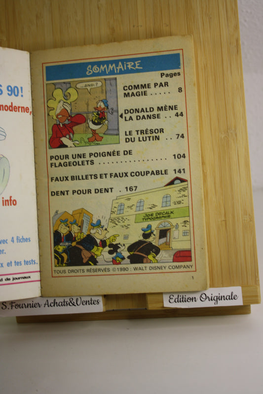 Comme par magie – Mickey Parade – Multiples – Edimonde Loisir – Périodique – 1990 -
