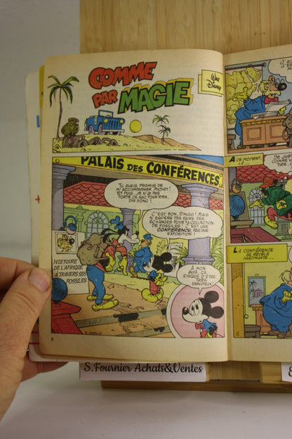 Comme par magie – Mickey Parade – Multiples – Edimonde Loisir – Périodique – 1990 -