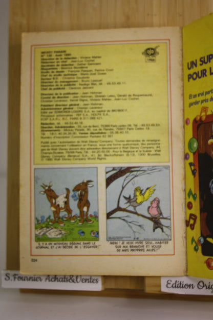 Comme par magie – Mickey Parade – Multiples – Edimonde Loisir – Périodique – 1990 -